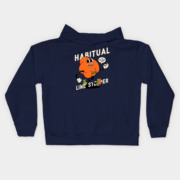 Habitual Line Stepper - Fist with Unity Ring Kids Hoodie by anycolordesigns